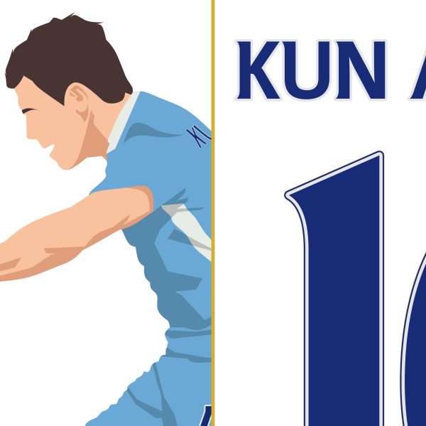 Sergio Aguero Goal Premier League, 2011-2012 Final Day Manchester City QPR - Poster Wall Art Print Main Image Alternate - Poster 2