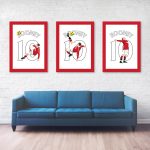 Wayne Rooney Bicycle Kick Goal - Manchester England Man City vs Man United - Poster Wall - Art Print Main Image - Full Series