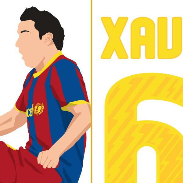 Xavi Goal El Clasico Manita, 2010 La Liga Barcelona vs Real Madrid - Barcelona, Spain Poster Wall Art Main Image Alternate - Poster 1