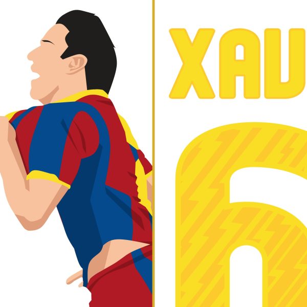 Xavi Goal El Clasico Manita, 2010 La Liga Barcelona vs Real Madrid - Barcelona, Spain Poster Wall Art Main Image Alternate - Poster 2