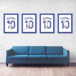 Zinedine Zidane Panenka Goal, 2006 World Cup Final - France vs Italy - Berlin,Germany Poster Wall Art Main Image - Full Series