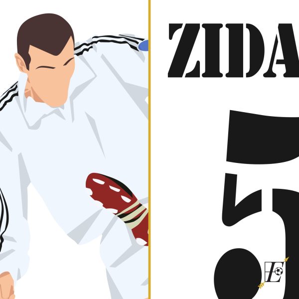 Zinedine Zidane VolleyGoal, 2002 Champions League Final - Real Madrid vs Bayer Leverkusen - Glasgow,Scotland Poster Wall Art Main Image Alternate- Poster 2
