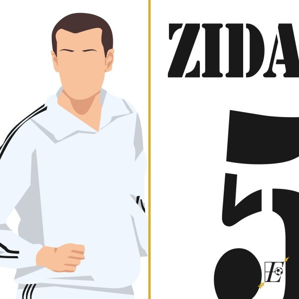 Zinedine Zidane VolleyGoal, 2002 Champions League Final - Real Madrid vs Bayer Leverkusen - Glasgow,Scotland Poster Wall Art Main Image Alternate- Poster 4