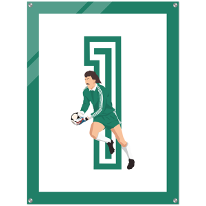 Acrylic Prints - FutbolEros Football/Soccer Posters/WallArt Acrylic Prints - FutbolEros Football/Soccer Posters/WallArt