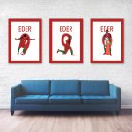 Eder Goal Euro, 2016 Final - France vs Portugal - Saint Denis, France Poster Wall Art Main Image Alternate - Full Series