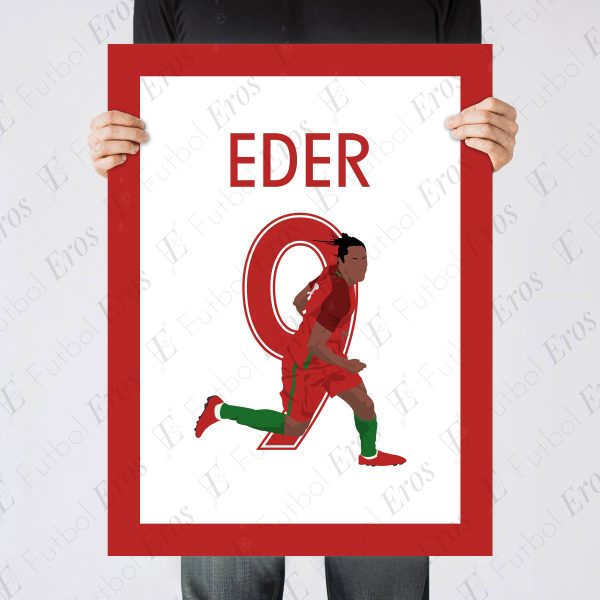Eder Goal Euro, 2016 Final - France vs Portugal - Saint Denis, France Poster Wall Art Main Image - Poster 2