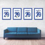 Kai Havertz, 2021 Champions League Final - Chelsea vs Manchester City - Porto, Portugal Poster Wall Art Main Image - Full Series