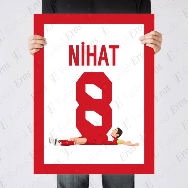 Nihat Kahveci Goal - Turkey vs Czech Republic, 2008 Euro Group Stage - Poster 3