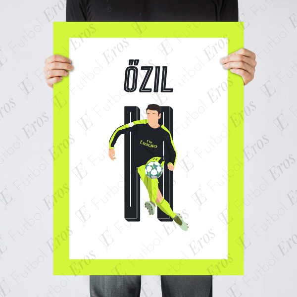 Mesut Ozil 2016 Arsenal vs Ludogorets Goal - Poster 1
