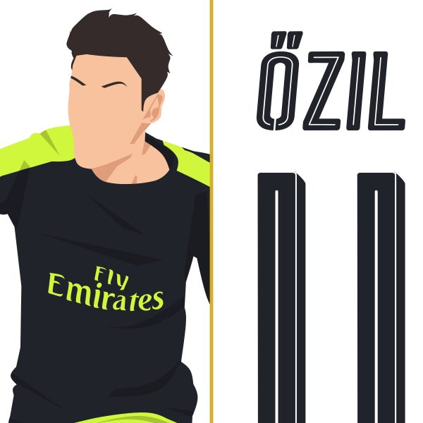 Mesut Ozil 2016 Arsenal vs Ludogorets Goal - Poster 3 Alternate
