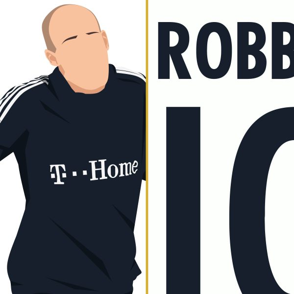 Arjen Robben Volley Goal Manchester United vs Bayern Munich 2009-2010 UCL Semi Final - Poster 3 Alternate