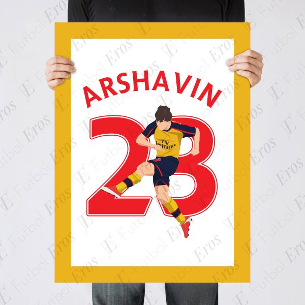 Arshavin Fourth Goal Liverpool vs Arsenal 2008-2009 Premier League - Poster 2