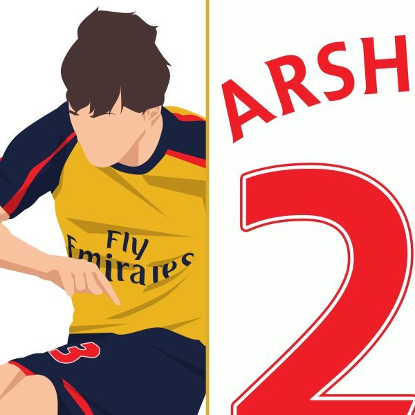 Arshavin Fourth Goal Liverpool vs Arsenal 2008-2009 Premier League -Poster 2 Alternate