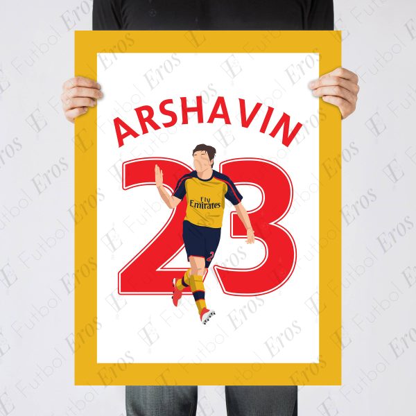 Arshavin Fourth Goal Liverpool vs Arsenal 2008-2009 Premier League - Poster 3