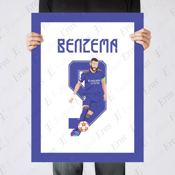 Benzema Panenka Goal Manchester City vs Real Madrid 2022 UCL Semi Finals - Poster 1