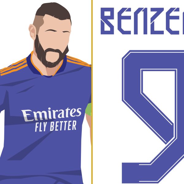 Benzema Panenka Goal Manchester City vs Real Madrid 2022 UCL Semi Finals - Poster 1 Alternate
