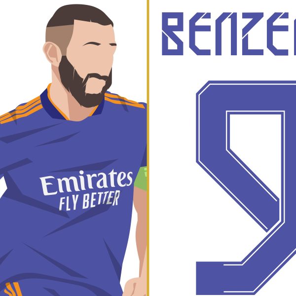 Benzema Panenka Goal Manchester City vs Real Madrid 2022 UCL Semi Finals - Poster 2 Alternate