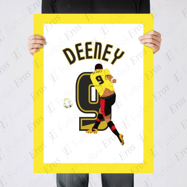Troy Deeney Goal Watford vs Leicester City 2013 Championship Playoff - Poster 1