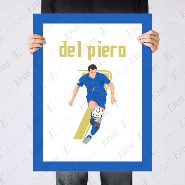 Alessandro Del Piero Goal Germany vs Italy 2006 World Cup Semi Final - Poster 1