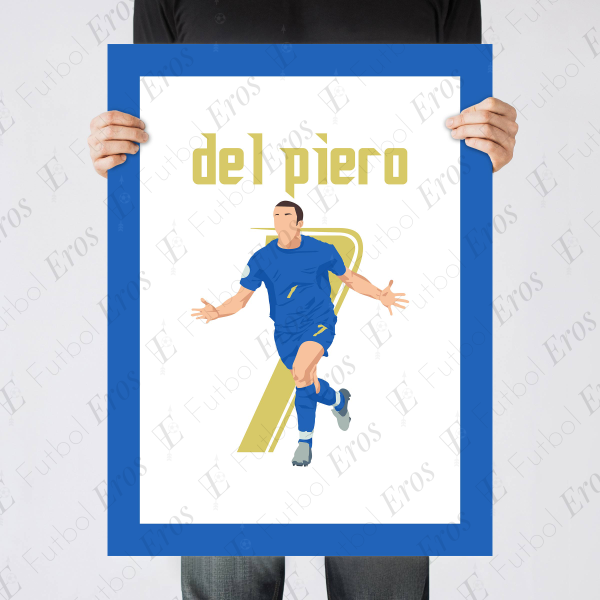 Alessandro Del Piero Goal Germany vs Italy 2006 World Cup Semi Final - Poster 2