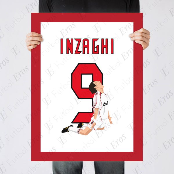 Filippo Inzaghi Goal AC Milan Liverpool 2007 UCL Final - Poster 3