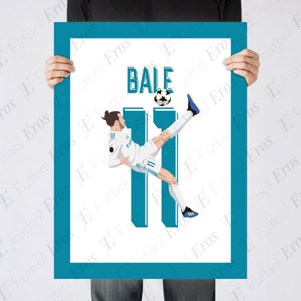 Gareth Bale Bicycle Kick Goal Real Madrid vs Liverpool 2018 UCL Final - Poster 1