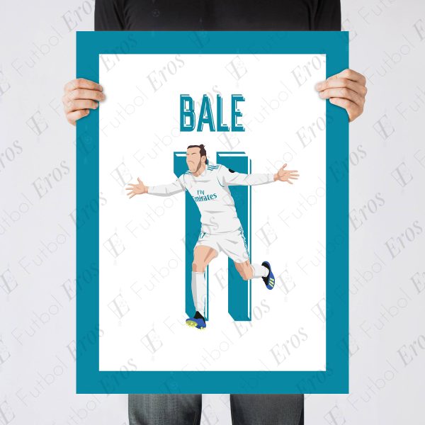 Gareth Bale Bicycle Kick Goal Real Madrid vs Liverpool 2018 UCL Final - Poster 2