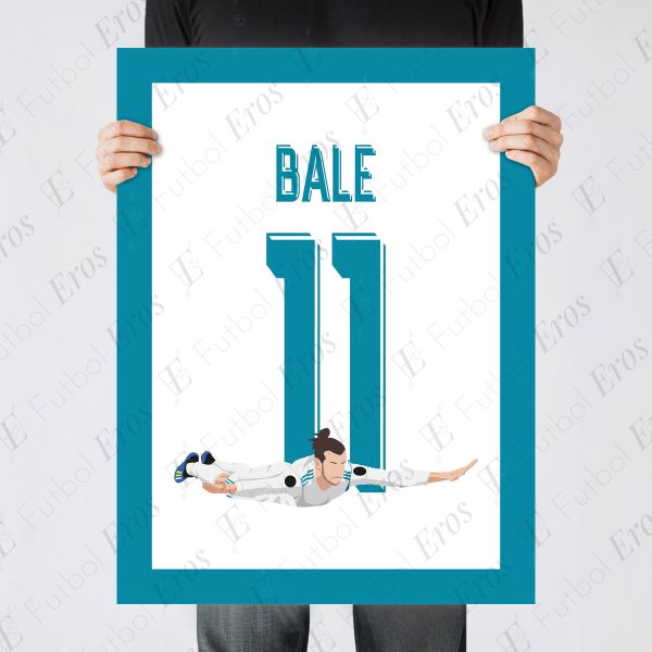 Gareth Bale Bicycle Kick Goal Real Madrid vs Liverpool 2018 UCL Final - Poster 3