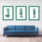 Helmuth Duckadam Penalty Save, 1986 European Cup Final Steaua Bucuresti vs FC Barcelona Seville Spain Poster Wall Art Main Image - Full Series Website