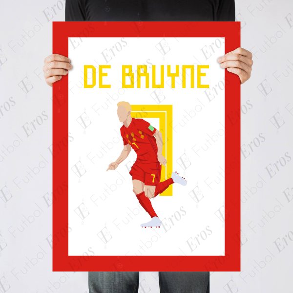 Kevin De Bruyne Goal Belgium vs Brazil 2018 World Cup Quarter Final - Poster 2