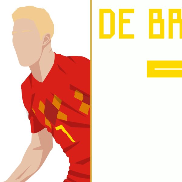 Kevin De Bruyne Goal Belgium vs Brazil 2018 World Cup Quarter Final - Poster 2 Alternate