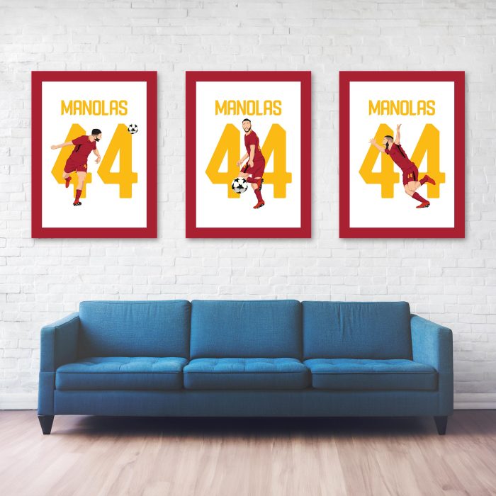 Kostas Manolas Header Goal AS Roma vs Barcelona 2018 UCL Quarter Final - Full Series Website