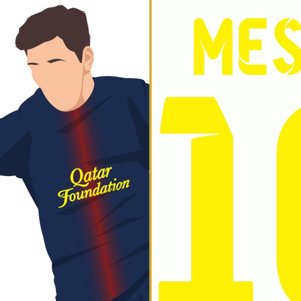 Lionel Messi Goal Barcelona vs Athletic Bilbao 2012-2013 La Liga - Poster 1 Alternate