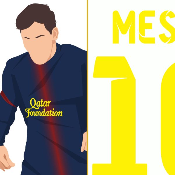 Lionel Messi Goal Barcelona vs Athletic Bilbao 2012-2013 La Liga - Poster 2 Alternate