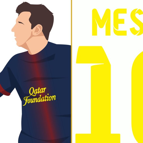 Lionel Messi Goal Barcelona vs Athletic Bilbao 2012-2013 La Liga - Poster 4 Alternate