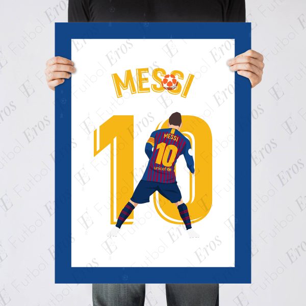 Lionel Messi Freekick Goal Barcelona vs Liverpool 2019 UCL Semi Finals - Poster 2
