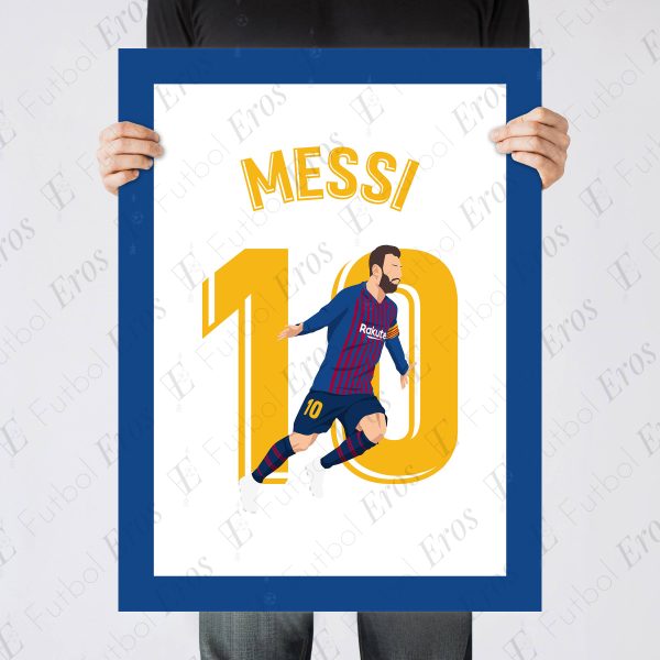 Lionel Messi Freekick Goal Barcelona vs Liverpool 2019 UCL Semi Finals - Poster 3
