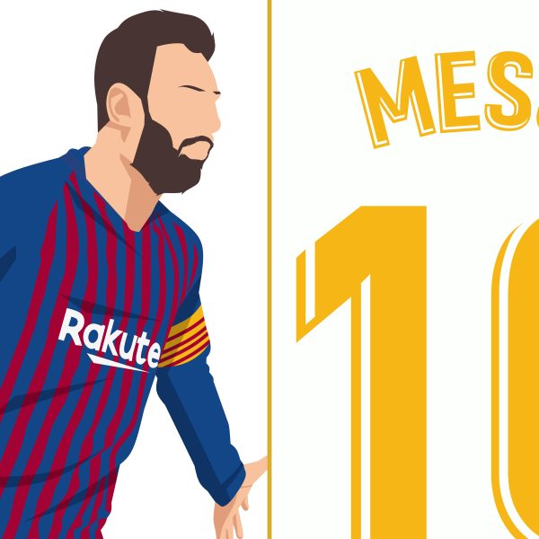 Lionel Messi Freekick Goal Barcelona vs Liverpool 2019 UCL Semi Finals - Poster 3 Alternate