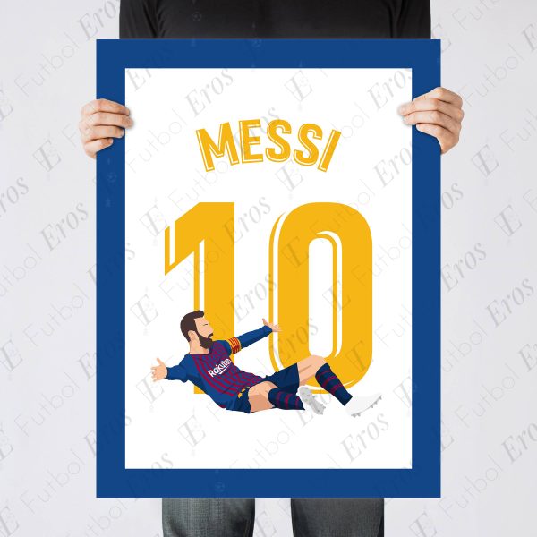 Lionel Messi Freekick Goal Barcelona vs Liverpool 2019 UCL Semi Finals - Poster 4