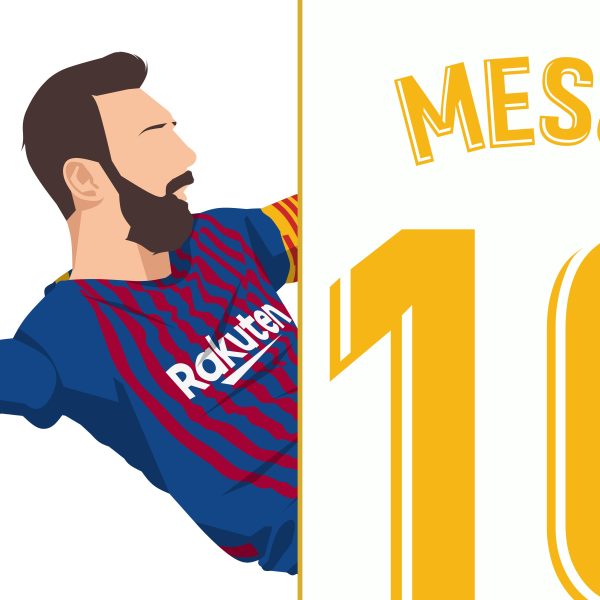 Lionel Messi Freekick Goal Barcelona vs Liverpool 2019 UCL Semi Finals - Poster 4 Alternate