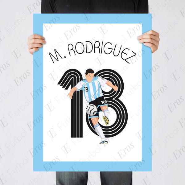 Maxi Rodriguez Volley Goal 2006 World Cup Round Of 16 - Poster 2