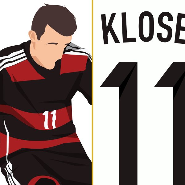 Miroslav Klose Record Goal Brazil vs Germany 2014 World Cup Semi Final - Poster 2 Alternate
