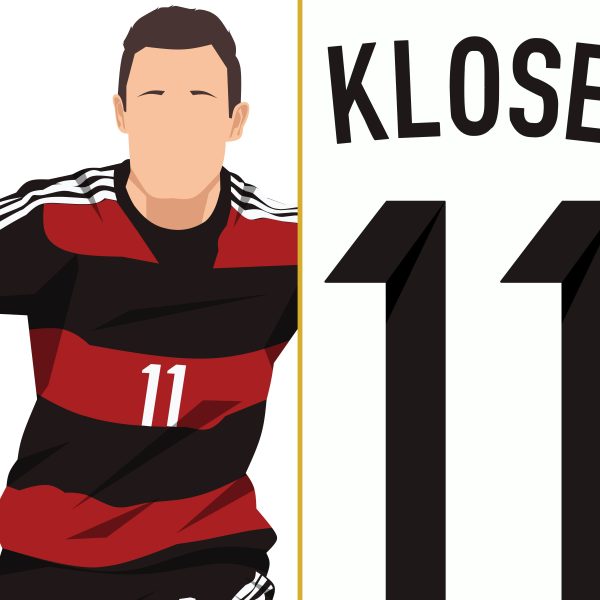 Miroslav Klose Record Goal Brazil vs Germany 2014 World Cup Semi Final - Poster 3 Alternate