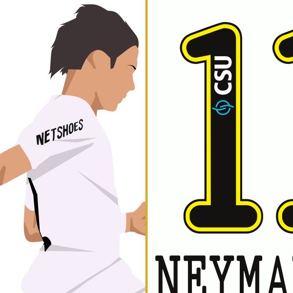 Neymar JR Solo Goal Puskas Award Santos vs Flamengo 2011 Brasileiro - Poster 3 Alternate