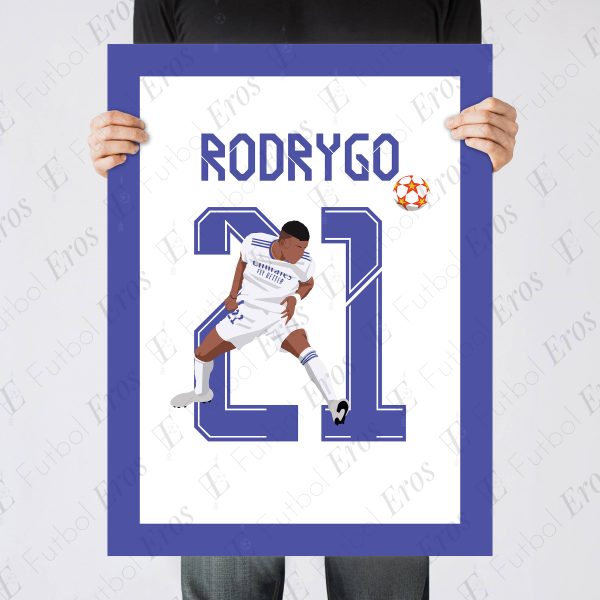 Rodrygo 2002 Winning Goal Real Madrid vs Manchester City - Poster 2