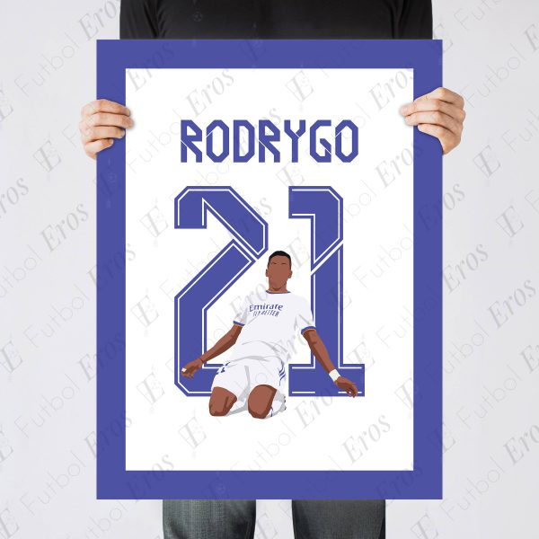 Rodrygo 2002 Winning Goal Real Madrid vs Manchester City - Poster 3