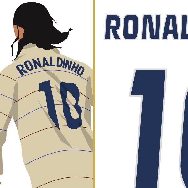 Ronaldinho 2005 Goal Barcelona vs Chelsea, Poster 1 Alternate