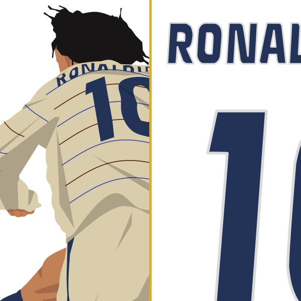 Ronaldinho 2005 Goal Barcelona vs Chelsea, Poster 2 Alternate