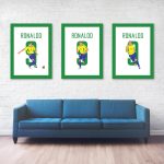 Ronaldo Goal 2002 World Cup Final Brazil Germany vs Yokohama Japan Poster Wall Art Main Image - Full Series Website