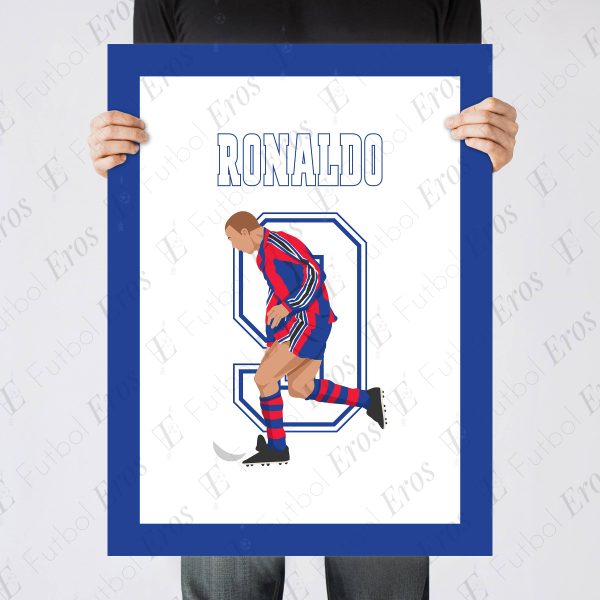 Ronaldo Nazario Goal- 1996 Barcelona Compostela vs La Liga - Poster 2